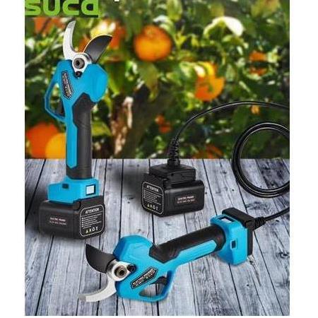 Suca SC-8612A 45mm Profesyonel Akülü Bahçe Budama Makası (Kablolu veya Kablosuz Kullanım)