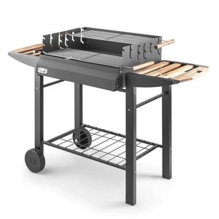 The Favilla Grillchi Standlı Yükseklik Ayarlı Çift Izgara Barbekü Mangal