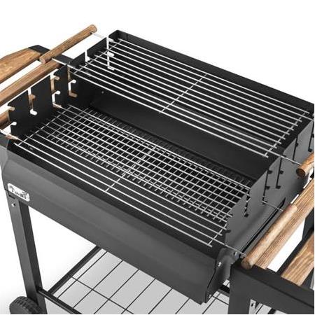 The Favilla Grillchi Standlı Yükseklik Ayarlı Çift Izgara Barbekü Mangal