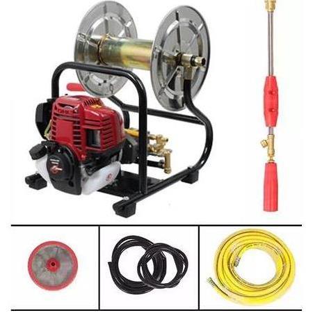 Gardenpro GP-900/4T Makaralı 4 Zamanlı İlaçlama Makinesi 25 Mt Hortum