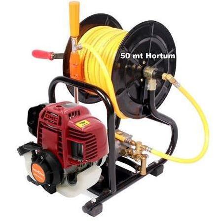Gardenpro GP-900/4T Makaralı 4 Zamanlı İlaçlama Makinesi 50 Mt Hortum