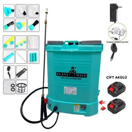 Plant Mate Lityum Akülü İlaçlama Pompası HX 16-C 16 lt 2 Bataryalı