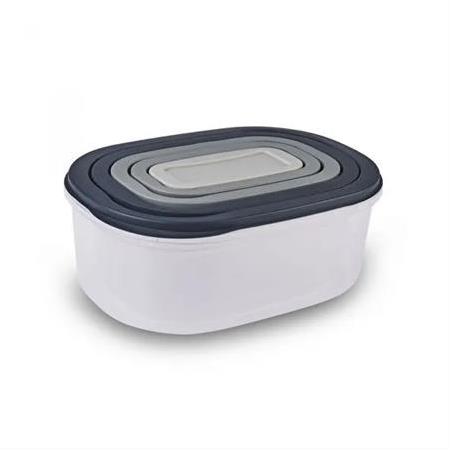 Karaca Mila 5'li Saklama Kabı Gri