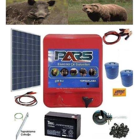 Pars Elektrikli Çit Ayı-Domuz Kovucu Mini Set 1000