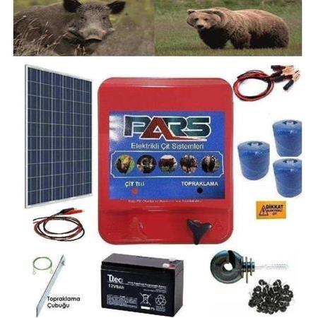 Pars Elektrikli Çit Ayı-Domuz Kovucu Mini Set 1500